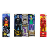 Paquete De 3 Figuras Robin,flash Y Batman Super Oferta  