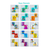 15 Diseños Plantillas Hd Tazas Pokémon Sublimación Vectores