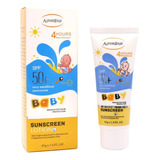 Protector Solar Para Niños Con Spf 50 No Grasoso E Hidratant