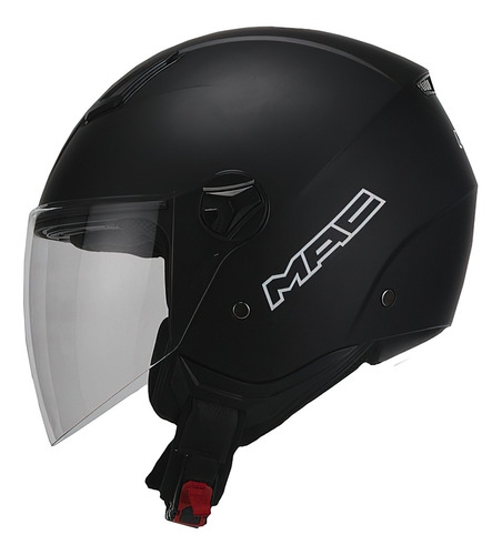 Casco Moto Mac Beat Solid Matt Black Motocity Ct