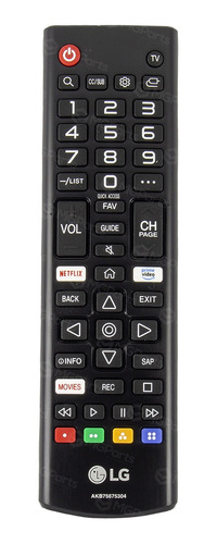 Controle Remoto Tv LG Smart 32 A 70 Polegadas Akb75095315