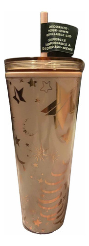 Vaso Termo Starbucks Rose Gold