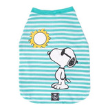 Roupa Para Cachorro Regata Pet Snoopy Arretado Verde M