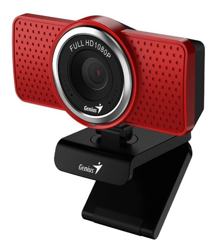 Webcam Genius S Rs Ecam 8000 Red New