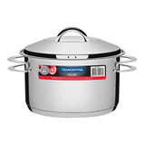 Panela Aço Inox Fundo Triplo Solar 6,1l Pit 2 - Tramontina