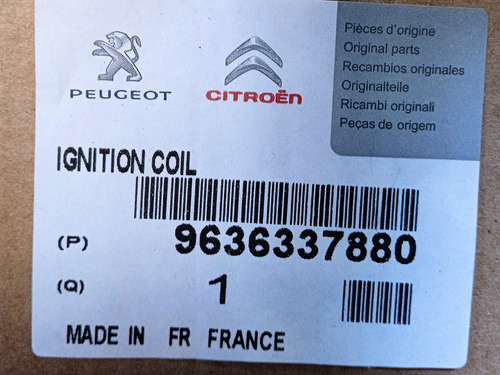 Bobina Encendido Peugeot 1.6 206 207 307 Citroen C2 C3 C4 Foto 2