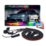 Barra Led Neon New Beetle 2006 Externo Rgb Controle App