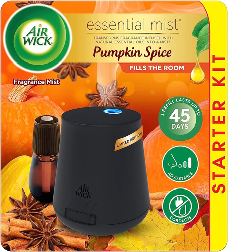 Difusor Air Wick Essential Mist Refill Pumpkin Spice 20ml