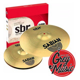 Set De Platillos Sabian Sbr First Pack Hi-hat 13 / Crash 16