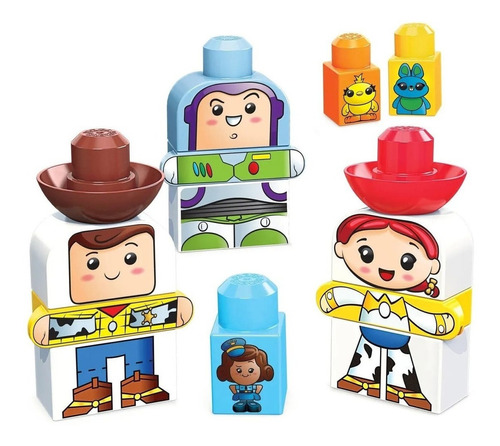 Mega Bloks Disney, Toy Story Construibles Armables Creativo Cantidad De Piezas 15