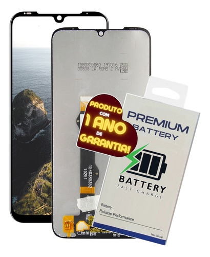 Battria Premium Para Moto G8 Play Xt2015 + Capacidade + Lcd!