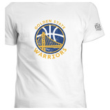 Camiseta Golden State Warriors Equipo Basket Hombre Ink