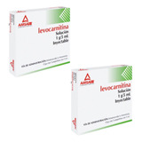 Pack De 2: Levocarnitina 1g/5ml Amp Con 5 Levocarnitina