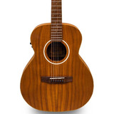Guitarra Electroacústica Bamboo Ba-38-koa-q Natural C/ Funda
