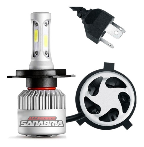 Bi Led Cree Moto S6 16000 Lumens H4 O Hs1 Alta Baja Honda 