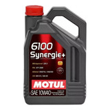 Aceite Motul 6100 Synergie 10w40 X 5 Litros