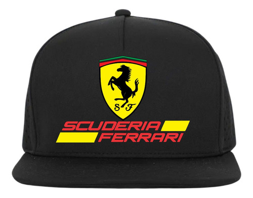 Gorra Plana Ferrari Snapback Reflective 