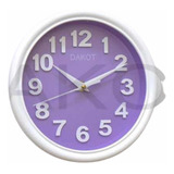 Reloj De Pared Dakot Pp68 Redondo Chico  Colores - Taggersho