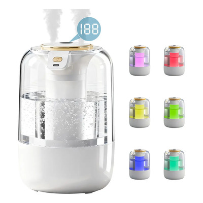 Humidificador Difusor Ultrasónico De Doble Chorro 3l | Meses sin interés