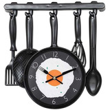 Reloj De Pared Decorativo Para Cocina Con Huevo Frito