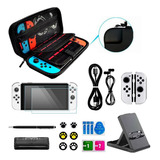   Kit De Estuche Con Accesorios 24 En 1 P/nintendo Switch Ol