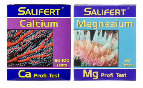 Pack Test Salifert Calcio Y Magnesio Acuario Marino Y Reef