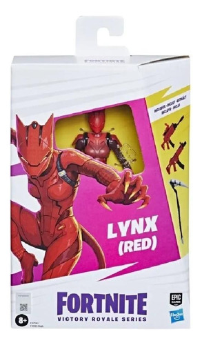 Figura Fortnite Lynx Red Victory Royale Series Hasbro F5710