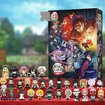 Calendario De Adviento De Demon Slayer, 24 Cajas A | Envío gratis