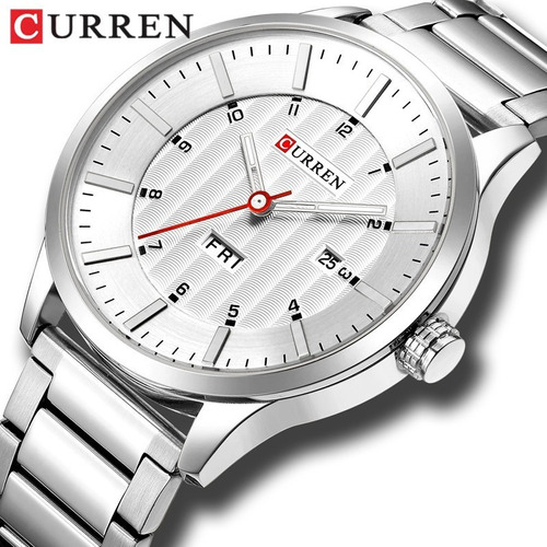 Relojes De Acero Inoxidable Curren Calendar Business