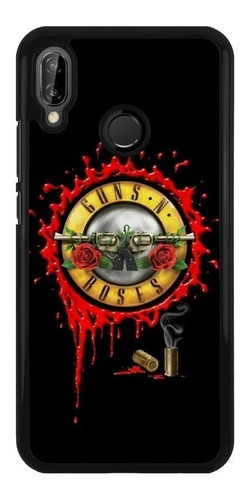 Funda Case Para Huawei Guns And Roses Rock Logo 