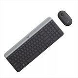 Logitech Mk470 Combo Inalámbrico Slim: Teclado Y Mouse 