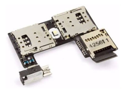 Conector Flex Slot Chip Micro Sd Compatível Para Moto G2