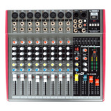 Pro Dj Ps-812usb Consola Activa Amplificada 8 Canales 