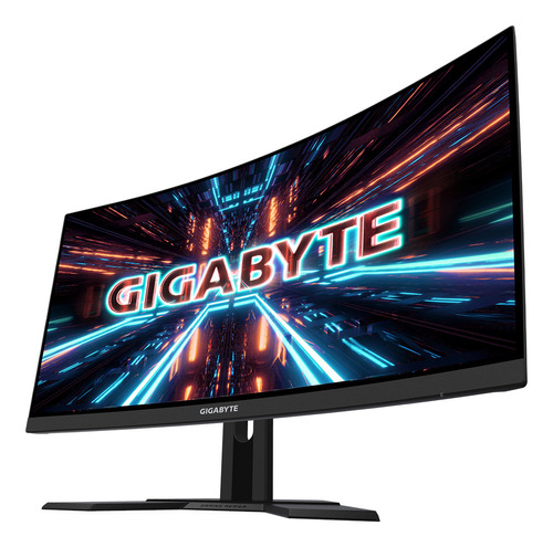 Monitor 27 Gigabyte G27fc Fhd 165hz 1ms Curvo Color Negro