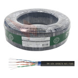 Cabo Multicameras 4x24awg Cftv Blindado 80 Metros