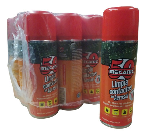 Limpia Contactos X 237 Ml (pack X 12 Unid.) 50 Mecanic