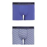 Boxer Hombre Bipack Azul Marino Fashion's Park