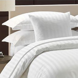 Combo Queen Duvet Sateen Stripe + Plumon Sateen Stripe