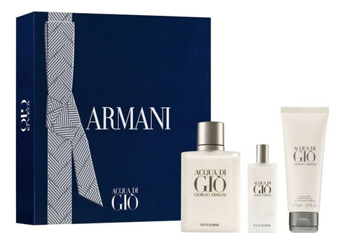 Acqua Di Gio Set Varon 100ml +15ml + 75ml Sg