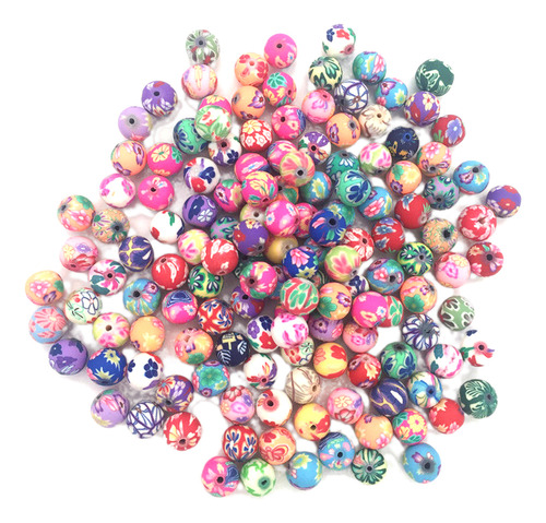Perlas De Arcilla Para Hacer Joyas En Miniatura, 50 Unidades