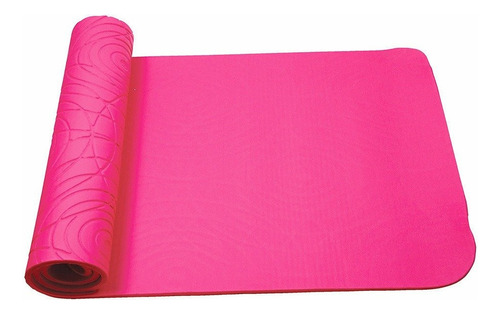 Colchoneta Tapete De Ejercicio Nbr Mat Everlast Pink Color Rosa