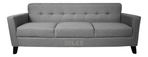 Sillon Sofa Retro Vintage Paris Soft Escandinavo Nordico 3cp