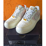 Tênis Air Force 1 Low - Sail Light Bone Metallic Gold Tam 39