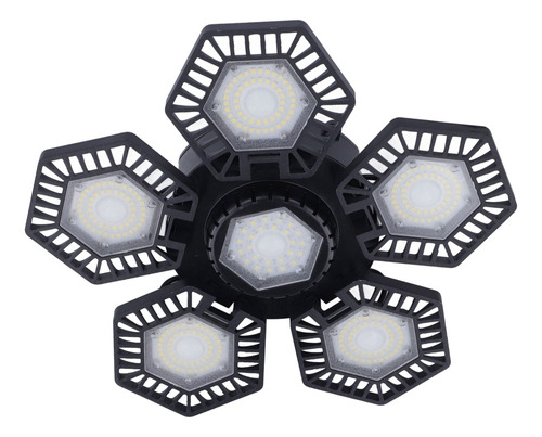 Plafón Led Deformable Para Garaje, 5 Paneles Plegables, 120