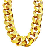 Pincute Collar De Cadena De Oro Para Hombre, Collar Grueso G