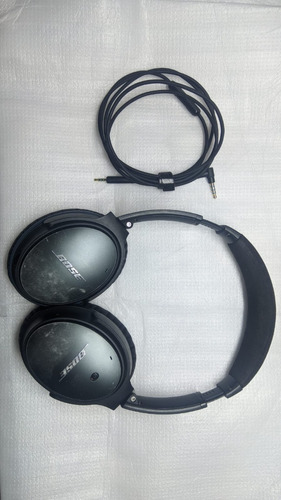 Fone De Ouvido Bose Qc-25 Anti Ruído Com Espumas Novas.