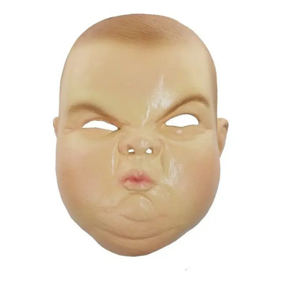 Máscara De Grumpy Baby Látex Halloween Ghoulish Productions Nude Grumpy Baby | Meses sin interés