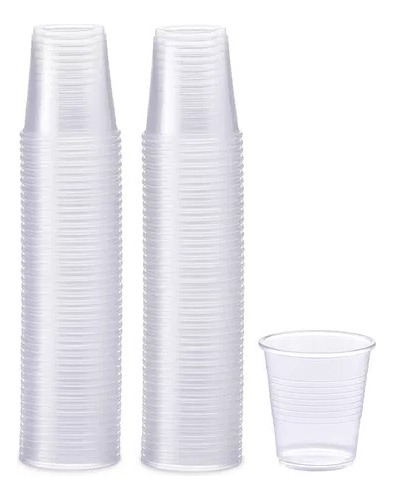 Vasos Plásticos Desechables 10oz 300ml X 100 Unidades