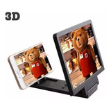 Kit 6 Lente Projetor Amplia Imagem Celulares Smartphone 3d