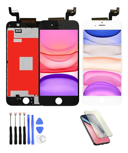 Tela Touch Frontal Lcd Para iPhone 6s A1633 A1688 + Kit